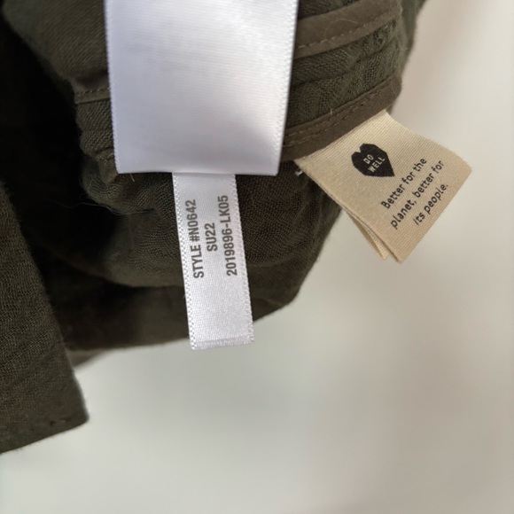 Madewell Lightspun Dorset Dark Green Blazer Size L - Picture 4 of 9